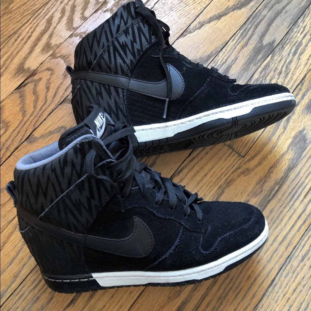 Nike Dunk Sky High Zig Zag Wedge Sneakers 7.5 US